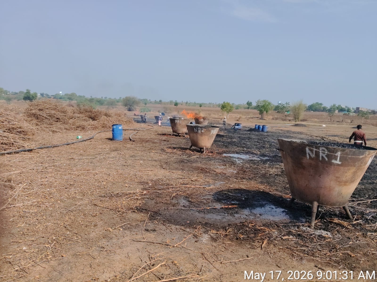 Biochar Production Kilns